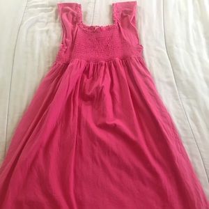 Faded glory pink summer dress size XL 14/16